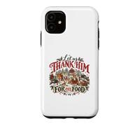 Custodia per iPhone 11 Ringraziamolo per il nostro cibo Fede cristiana Genesi 9:3