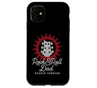 Custodia per iPhone 11 Rock and Roll Dad per Dads Who Rock