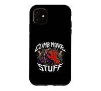 Custodia per iPhone 11 Rock Climber Bouldering CLIMB MORE STUFF