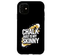 Custodia per iPhone 11 Rock Climbing Bouldering Chalk Dust Is My Skinny