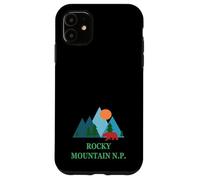 Custodia per iPhone 11 Rocky Mountain National Park Vacation Design