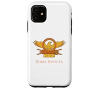 Custodia per iPhone 11 Roma Invicta - Motto Legionario Romano - SPQR Legion Eagle