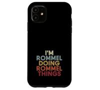 Custodia per iPhone 11 Rommel Name Rommel Personalized Name First Given
