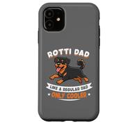 Custodia per iPhone 11 Rotti Dad, come un normale papà solo più figo - Rottweiler Dog