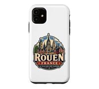 Custodia per iPhone 11 Rouen Francia Città delle Cento Guglie