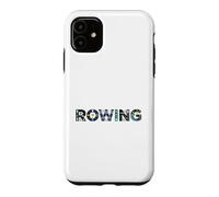 Custodia per iPhone 11 Rowing Life Team Women Men Crew Racing Graphic Regatta