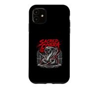 Custodia per iPhone 11 Sacro Cobra Serpente Tempio Heavymetal Viper