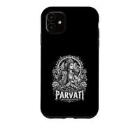 Custodia per iPhone 11 Sacro Parvati Montagna Madre Spirito Himalayano