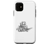 Custodia per iPhone 11 Saint George the Dragon Slayer Camicia cattolica San Giorgio