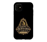 Custodia per iPhone 11 San Bernardo di Chiaravalle Apicoltore Candeliere San Bernardo Cattolico