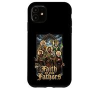 Custodia per iPhone 11 San cattolico prega come un padre religioso