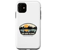 Custodia per iPhone 11 San Juan Islands Washington, WA Souvenir per le vacanze
