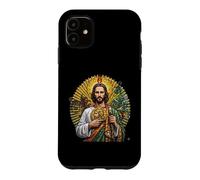 Custodia per iPhone 11 San Judas Tadeo Siempre A Mi Lado