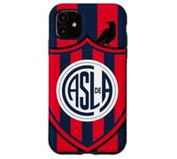 Custodia per iPhone 11 San Lorenzo de Almagro - Scudo a strisce CASLA