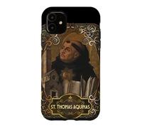 Custodia per iPhone 11 San Tommaso d'Aquino Filosofia Teologia cattolica San