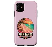 Custodia per iPhone 11 Sands Bahamas Spiaggia Tropicale Tramonto Design