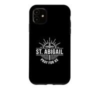 Custodia per iPhone 11 Santa Abigail prega per noi patrono cattolico degli apicoltori