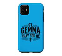 Custodia per iPhone 11 Santa Gemma Galgani Preghiera devozione cattolica