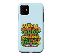 Custodia per iPhone 11 Santa Teresa di Lisieux Citazioni Grande Amore Cattolico San