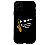 Custodia per iPhone 11 Sassofono intelligente