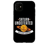 Custodia per iPhone 11 Saturno Undefeated Hula-Hoop Champion Sport Citazione Space-out