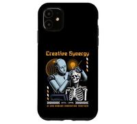 Custodia per iPhone 11 Sci Fi Creative Synergy AI Umani Innovare Insieme