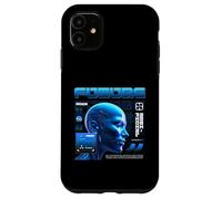 Custodia per iPhone 11 Sci Fi Future EVA 02 Intelligenza Artificiale Specchio Umanità