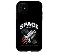Custodia per iPhone 11 Sci Fi Space Shuttle Alla ricerca dei segreti dell'universo 1990