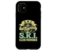 Custodia per iPhone 11 Sci Spendere Bambini Eredità Crociera in pensione Vacanziere