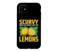 Custodia per iPhone 11 Scorbuto quando la vita non ti dà limoni amore limonata