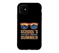 Custodia per iPhone 11 Scuole fuori per l'estate occhiali da sole insegnante ultimo giorno di scuola