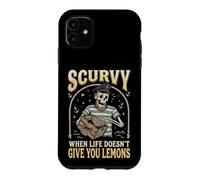 Custodia per iPhone 11 Scurvy When Life Doesn't Give You Lemons