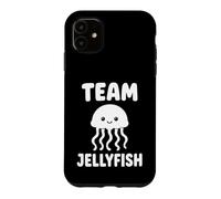 Custodia per iPhone 11 Sea animals Jellyfish cute simple team Jellyfish
