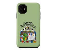 Custodia per iPhone 11 Seagull Dino Mite Kinder Dinosaur Back to School Student Kid