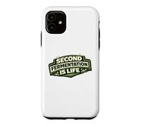 Custodia per iPhone 11 Second Fermentation Is Life Kombucha SCOBY Brewer Gift