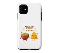 Custodia per iPhone 11 Sei The Dip To My Chip Guacamole Nacho Love