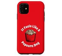 Custodia per iPhone 11 Sembra un popcorn Day Theatre Snack Movie Lovers