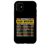 Custodia per iPhone 11 Senza inventori neri Mese della storia Uomini africani Donne Bambini