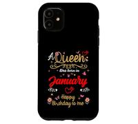 Custodia per iPhone 11 Settembre Compleanno Una regina è nata a settembre ragazze donne