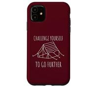 Custodia per iPhone 11 Sfida te stesso per andare oltre Scouting Adventure Design