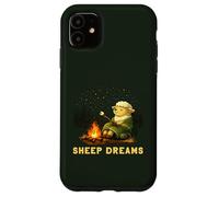 Custodia per iPhone 11 Sheep Dreams - Campfire Marshmallow Camping