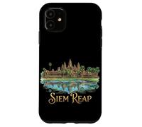 Custodia per iPhone 11 Siem Reap Cambogia Viaggio Souvenir Città Punto di riferimento regalo