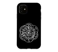 Custodia per iPhone 11 Sigillo dei Sette Arcangeli Geometria Sigillo Talismano Sacro