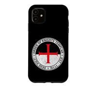 Custodia per iPhone 11 Sigillo della bandiera dell'Ordine dei Templari