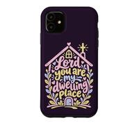 Custodia per iPhone 11 Signore Tu sei la mia dimora Preghiera cristiana