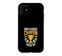 Custodia per iPhone 11 Sim Racing Simulator Cockpit Esports Racer Esperienza