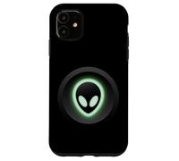 Custodia per iPhone 11 Simbolo Icona Testa Grigio Alieno