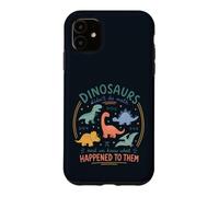 Custodia per iPhone 11 Simpatico dinosauro matematica scherzo Nerd umorismo per i fan della scienza