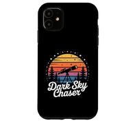 Custodia per iPhone 11 Sky Chaser Astronomo Retrò Osservazione delle Stelle Road Trip