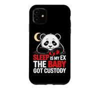 Custodia per iPhone 11 SLEEP IS MY EX THE BABY GOT CUSTODY